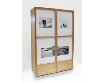 NEKA - Wooden highboard with doors by Riva 1920 - view 2
